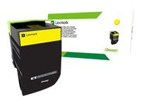 Extra vysoká výtěžnost - žlutá - originální - kazeta s barvivem Lexmark Corporate - pro Lexmark CS510de, CS510dte