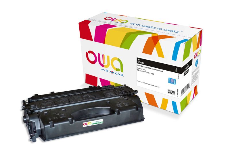 OWA Armor toner kompatibilní s HP CE505X JUMBO, černá/black