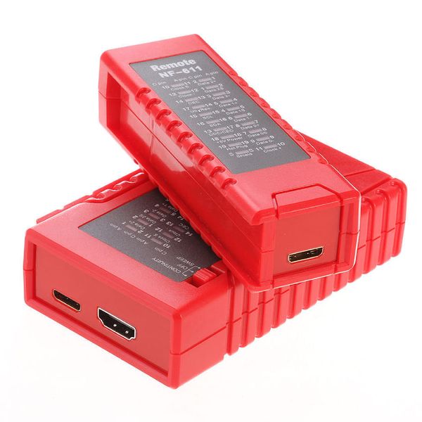 W-Star Tester kabelů HDMI WSNF611RD, HDMI, 19 Led diod, test stínění, remote modul