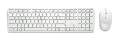 Dell klávesnice + myš, KM5221W, bezdrát.CZ/SK bílá