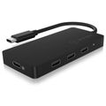RAIDSONIC ICY BOX USB Hub, 4portové, USB C/4x USB C