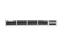 Network Essentials - přepínač - L3 - řízený - 40 x 10/100/1000 (UPOE) + 8 x 100/1000/2.5G/5G/10G (UPOE) + 4 x 25 Gigabit SFP (uplink) - Lze montovat do rozvaděče - UPOE