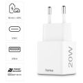 HAMA Rychlonabíječka, USB-C/A PD/QC 20W