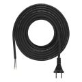 Flexo šňůra gumová 2x1,0mm2 5m černá EMOS S03050