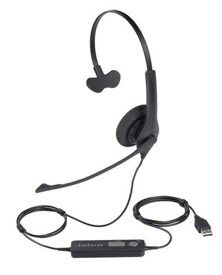 Jabra BIZ 1500/Mono/USB/Drát/Černá