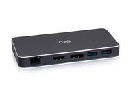 4K 60Hz - Dokovací stanice - USB-C - HDMI, DP - 1GbE