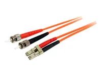 3m Multimode Fiber Patch Cable LC - ST - FIBLCST3