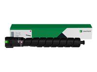 Purpurová - originální - kazeta s barvivem LCCP, LRP - pro Lexmark CS943de