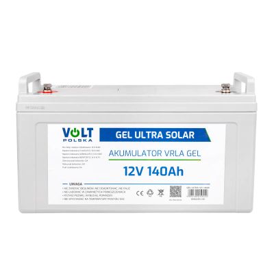 Baterie gelová 12V 140Ah V-PRO ULTRA SOLAR DEEP CYCLE