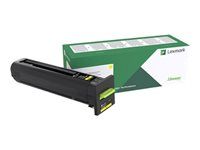 Extra vysoká výtěžnost - žlutá - originální - kazeta s barvivem LCCP, LRP - pro Lexmark CX825de, CX825dte, CX825dtfe, CX860de, CX860dte, CX860dtfe
