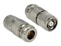 RF adapter - RP-TNC se zdířkami (female) do N konektor se zdířkami (female)