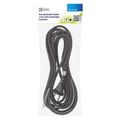 Flexo šňůra gumová 2x1,0mm2 5m černá EMOS S03050