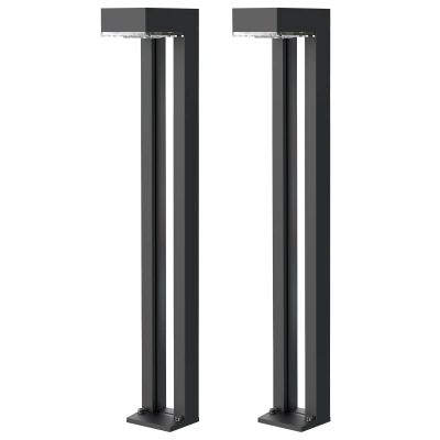 Venkovní solární LED světlo Viking SR07 - 2ks/1000 lm/IP54/2 režimy/teplá bílá
