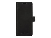 Pouzdro s klopou pro mobilní telefon - kůže full-grain - černá - pro Samsung Galaxy S21+ 5G