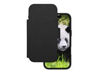 Pouzdro s klopou pro mobilní telefon - kompatibilita s MagSafe - kůže full-grain - černá - pro Apple iPhone Air