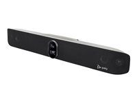 HP Poly Studio X70 No Radio - Videolišta vše v jednom (video lišta, ovladac Poly TC8) - certifikováno pro Zoom, certifikováno pro Microsoft Teams, certifikováno Google Meet - cerná - kompatibilní s TAA - power adapter included