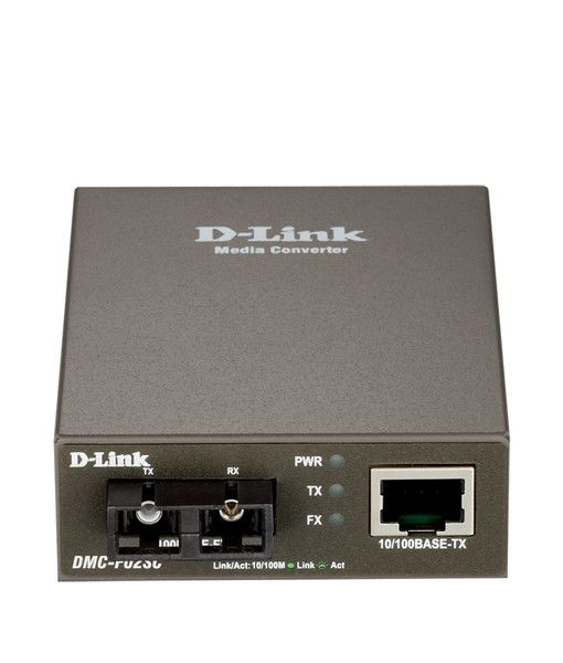 D-Link DMC-F02SC/E - 10/100BaseTX to 100BaseFX SC Multi-mode Media Converter (2 km)