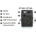 FORTRON iFP600 UPS 360W - 600VA