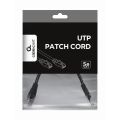 GEMBIRD Patch kabel UTP 0.25m černý