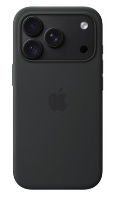 iPhone 18 Pre Silicone Case with MS - Black