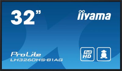 32" iiyama LH3260HS-B1AG: VA,FHD,Android 11,24/7