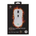 DELTACO GAM-085-W GAMING, Myš, USB, bílá
