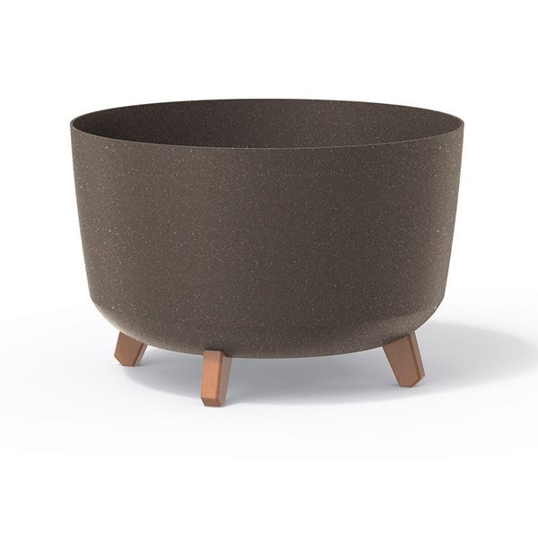 Květináč GRACIA STANDARD ECO WOOD kávový 23,5cm