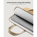 TOMTOC DUAL Sleeve pro MacBook 13,5", cookie/gold