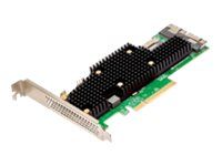 Řadič úložiště - 24 Kanál - SATA 6Gb/s / SAS 24Gb/s / PCIe 4.0 (NVMe) - PCIe 4.0 x8