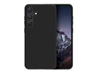 Zadní kryt pro mobilní telefon - plast, silikon, recyklovatelný plast - noční čerň - pro Samsung Galaxy S24
