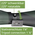 Pozorovací dalekohled Bresser Pirsch 20–60x80 45°