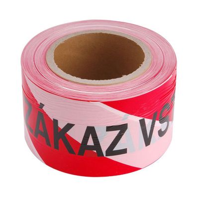 Páska výstražná 75 mm x 250 m EXTOL CRAFT 9568 červeno-bílá ZÁKAZ VSTUPU