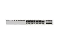 Network Essentials - přepínač - L3 - 24 x 10/100/1000 (PoE+) + 4 x Gigabit SFP (uplink) - Lze montovat do rozvaděče - PoE+ (740 W)