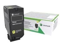 Žlutá - originální - kazeta s barvivem LCCP, Lexmark Corporate - pro Lexmark CS720de, CS720dte, CS725de, CS725dte, CX725de, CX725dhe, CX725dthe