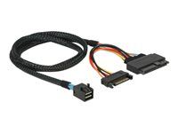 Cable SFF-8643 male > U.2 SFF-8639 femal