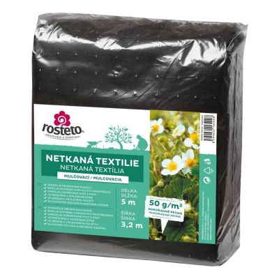 Netkaná textilie mulčovací Neotex ROSTETO 50g 3,2x5m černá
