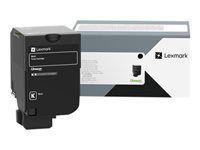Černá - originální - kazeta s barvivem LCCP - pro Lexmark CX735adse