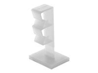 Cable holder with 2 feed-through self-ad