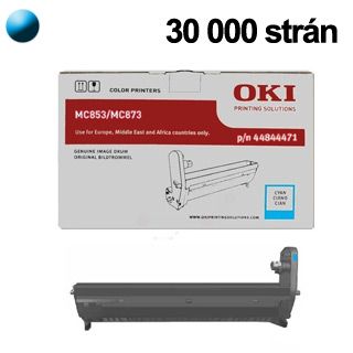 OKI MC853/MC873, zobrazovací válec, 30 000, azurová
