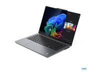 Aura Edition - Copilot+ PC - provedění závěsu 180 stupňů - Intel Core Ultra 5 - 226V / až 4.5 GHz - Evo - Win 11 Pro - Arc Graphics 130V - 16 GB RAM - 512 GB SSD TCG Opal Encryption 2, NVMe - 14" OLED 1920 x 1200 - Wi-Fi 7, Bluetooth - šedá - kbd: česká/slovenská - s Lenovo Premier Support 3 roky, kompenzace CO2 0,5 tuny (2. generace)