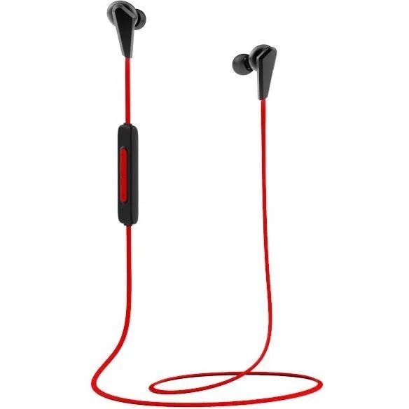 MAXCOM by LENOVO HE01, Bezdrátová sluchátka, red