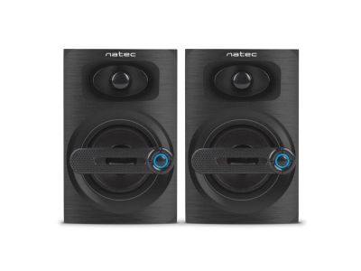Natec reproduktory COUGAR/Stereo/6W/Černá