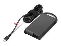 Síťový adaptér - GaN, štíhlý - AC 115-230 V - 140 watt - Evropa - černá - pro ThinkPad T16 Gen 4 21QN