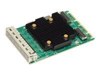 Řadič úložiště - režim Tri-Mode OCP 3.0 - 16 Kanál - SATA 6Gb/s / SAS 12Gb/s / PCIe 4.0 (NVMe) - nízký profil - PCIe 4.0 x8