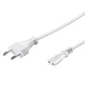 WENTRONIC Síťový kabel 2pin 230V 5m bílý W.93988