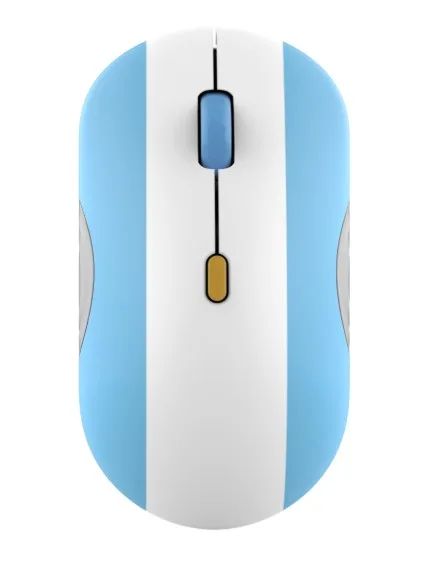 Lenovo 350 Fan edition - Argentina/Kancelářská/Optická/1 600 DPI/Bezdrátové Bluetooth/Modrá
