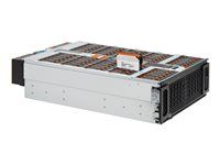 Police - 60 zásuvky (SAS-3) - HDD 12 TB x 60 - k upevnění na regál - 4U