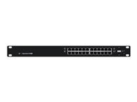 Přepínač - L3 - řízený - 24 x 10/100/1000 (PoE+) + 2 x gigabitů SFP - Lze montovat do rozvaděče - PoE+