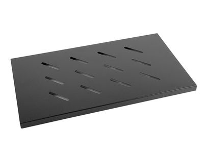 Lanberg 19" pevná police 1u/465x315mm max. nosnost do 120 kg černá