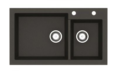 Reginox Amsterdam 860.1 Black silvery